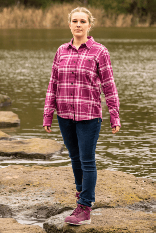 Hard Yakka Womens Check Flannie