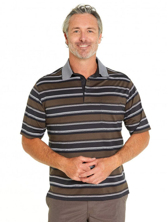 Breakaway Mens Decon Mercerised Polo