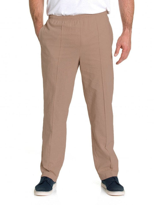 Breakaway Mens Cotton Crinkle Pant - Larger Sizes