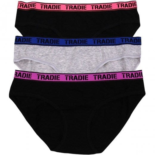 Tradie Womens 3 Pack Bikini Briefs