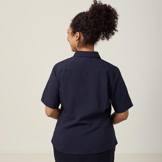 NNT Womens Polyin Short Sleeve Action Back Shirt