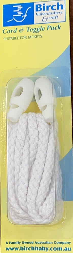 Birch Cord & Toggle Pack (2 Pack)