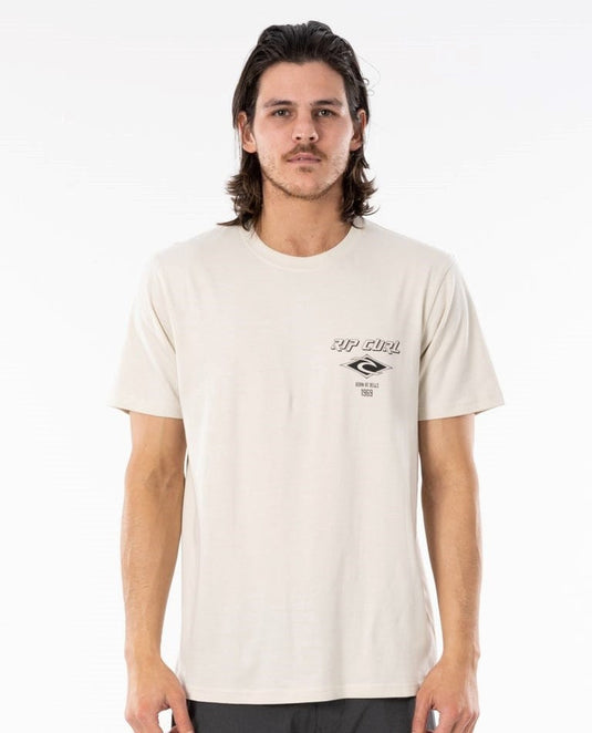 Rip Curl Mens Fade Out Essential Tee