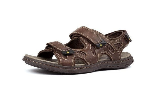 Colorado Mens Darwin Dark Brown Crazyhorse Leather Shoes