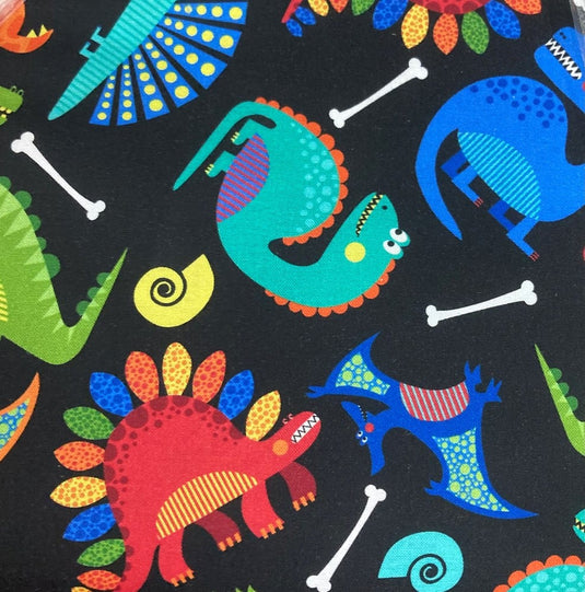Victorian Textiles Dinos Fabric