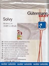 Gutermann Solvy Stabiliser (50xm x 1m)