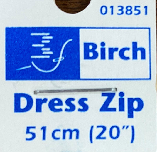 Birch 51cm Dress Zip