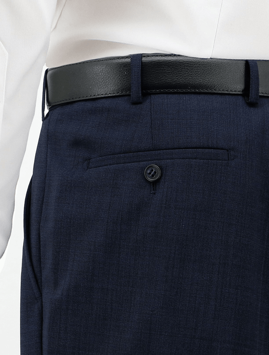 Boston Classic Fit Edward Trouser (Navy)