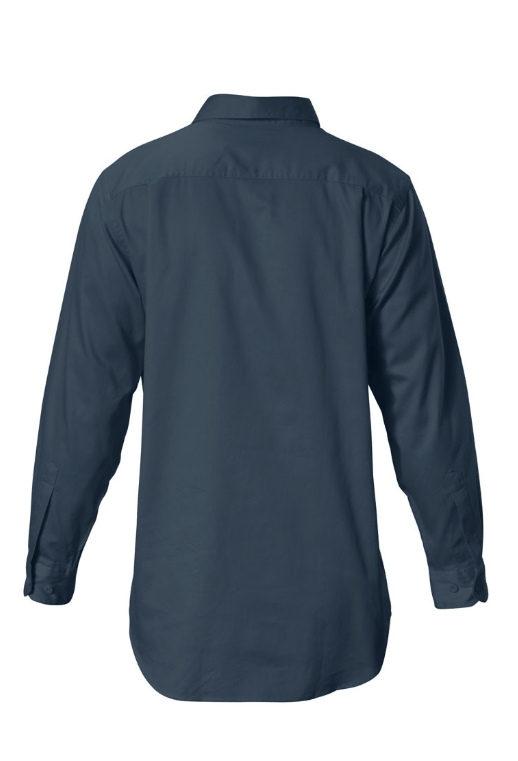 Hard Yakka Long Sleeve Closed Front Drill Shirt