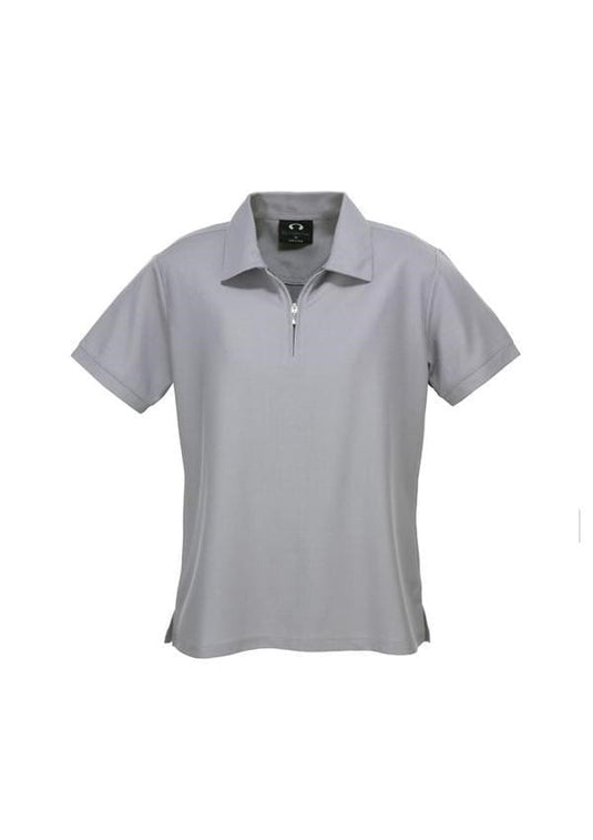 Biz Collection Womens Micro Waffle Polo Shirt