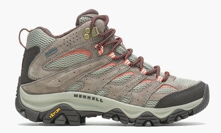Merrell Womens MOAB Mid Goretex Wide- Bungee Cord