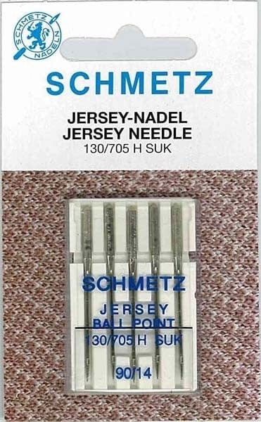 Schmetz Jersey Needle 130/705 H SUK (Various Sizes)