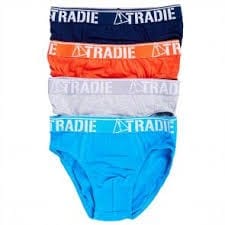 Tradie Boys 4 Pack Hipster Brief
