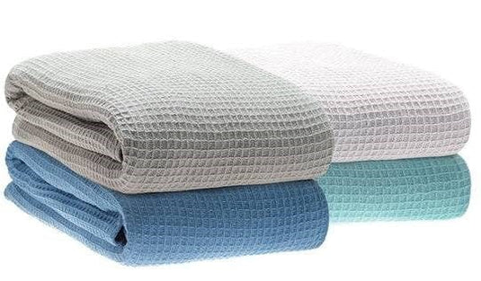 Linen House Waffle Blanket