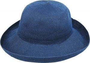 Load image into Gallery viewer, Avenel Hats Knitted Packable Breton Hat - White
