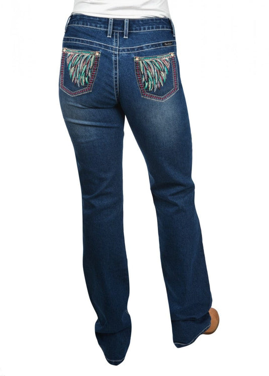 Pure Western Women's Skylar Relaxed Rider Jean
