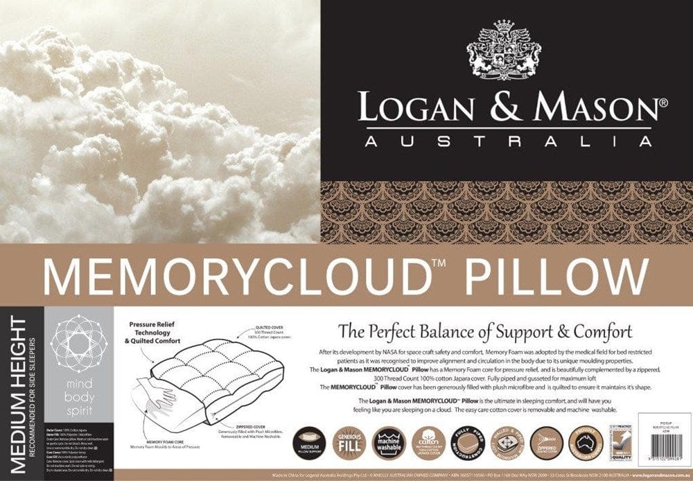 Logan Mason Memory Cloud Pillow