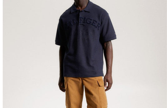 Tommy Hilfiger Mens Monotype Polo