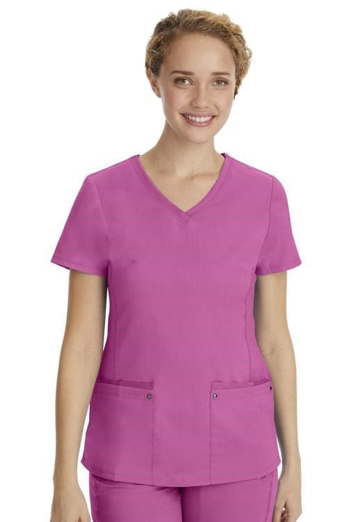 Load image into Gallery viewer, Purple Label Womens Juliet Scrub Top
