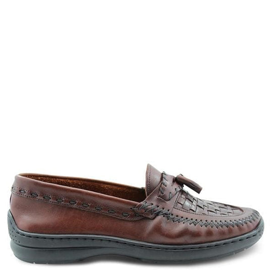 Palmone Mens Slip-On Wasa Brown Shoes