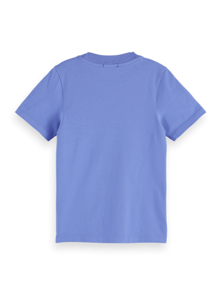 Scotch & Soda Girls Regular-fit artwork T-shirt in Organic Cotton