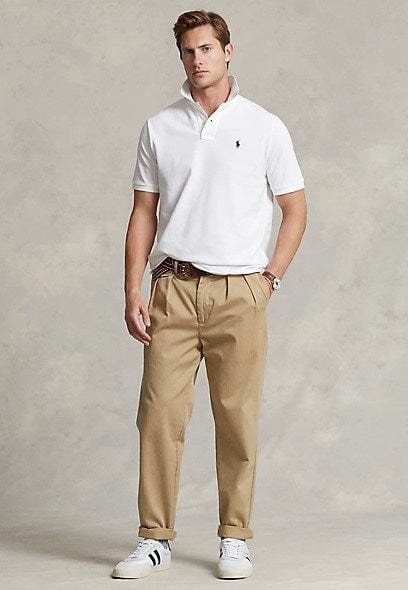 Ralph Lauren Big Men's Cotton Mesh Polo