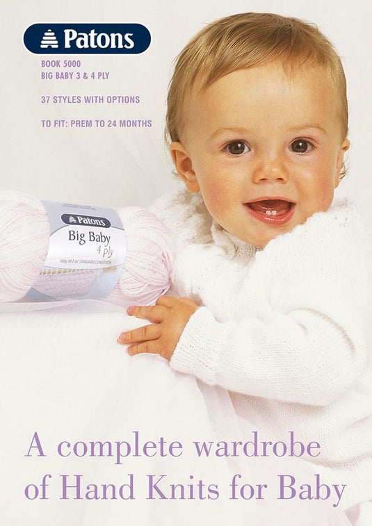 Patons Pattern Book - A Complete Wardrobe of Hand Knits for Baby