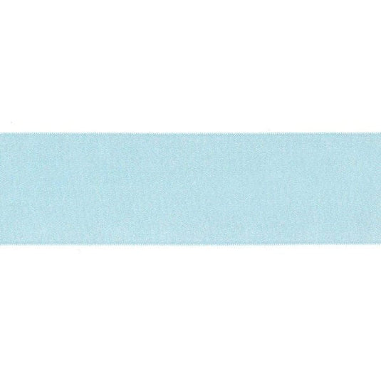 Birch Ribbon Poly Satin Double Sided  - Sky