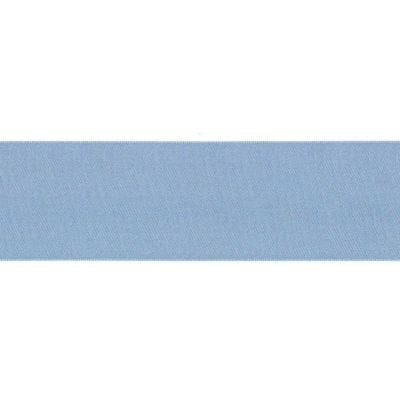 Birch Ribbon Poly Satin Double Sided  - Cornflower