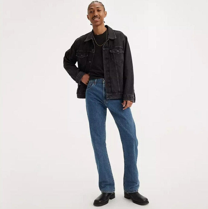 Levis Mens 517 Bootcut Jeans - Medium Stonewash