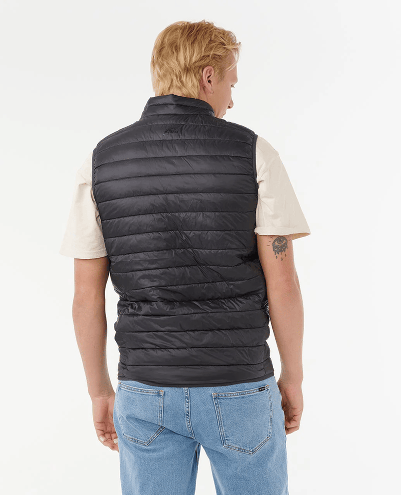 Load image into Gallery viewer, Rip Curl Mens Anti-Series Search Puffer Vest - Black
