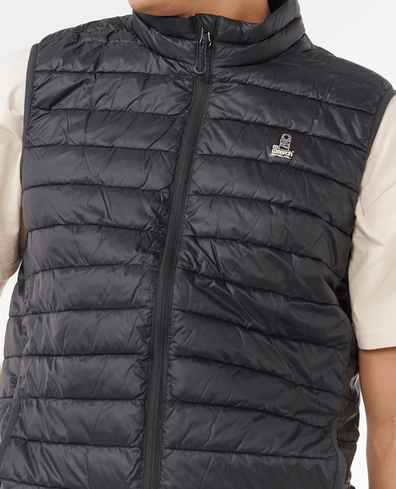 Load image into Gallery viewer, Rip Curl Mens Anti-Series Search Puffer Vest - Black
