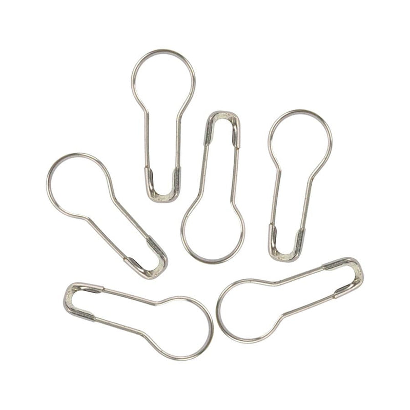 Load image into Gallery viewer, Birch Bulb Shaped Safety Pins 22mm
