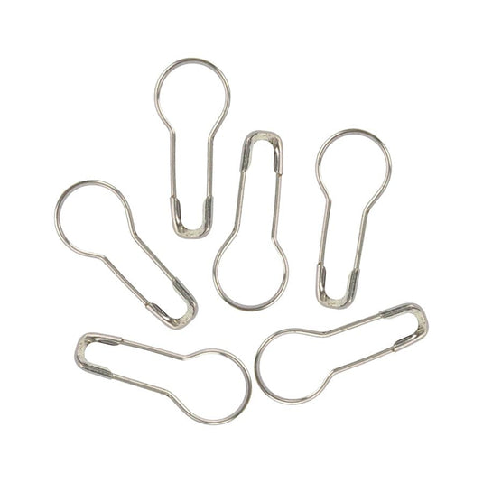 Birch Bulb Shaped Safety Pins 22mm