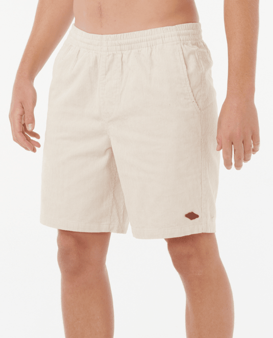 Rip Curl Mens Classic Surf Cord Volley Short - Bone