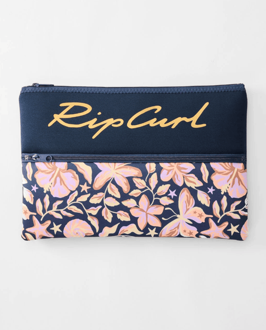 Rip Curl XL Pencil Case - Navy/Lilac