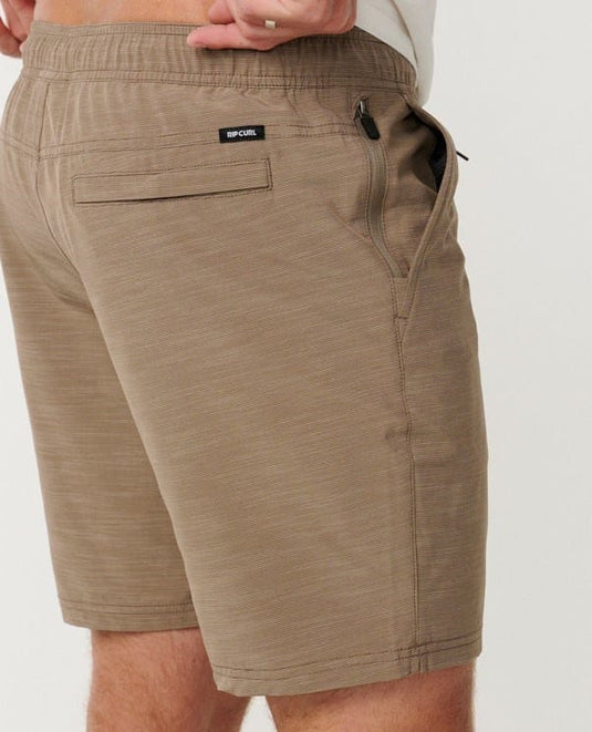Rip Curl Mens Jackson 18" Volley Boardwalk - Walnut