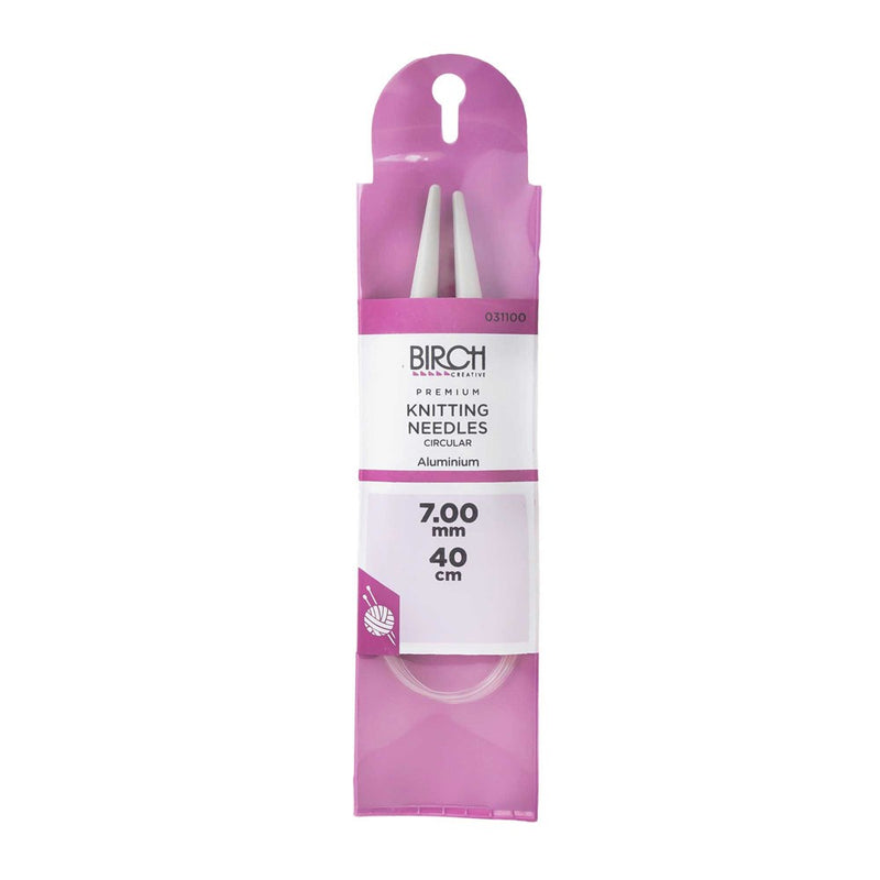 Load image into Gallery viewer, Birch Knitting Needle Circular Premium 40cm
