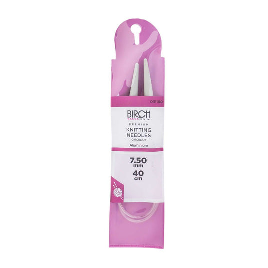Birch Knitting Needle Circular Premium 40cm