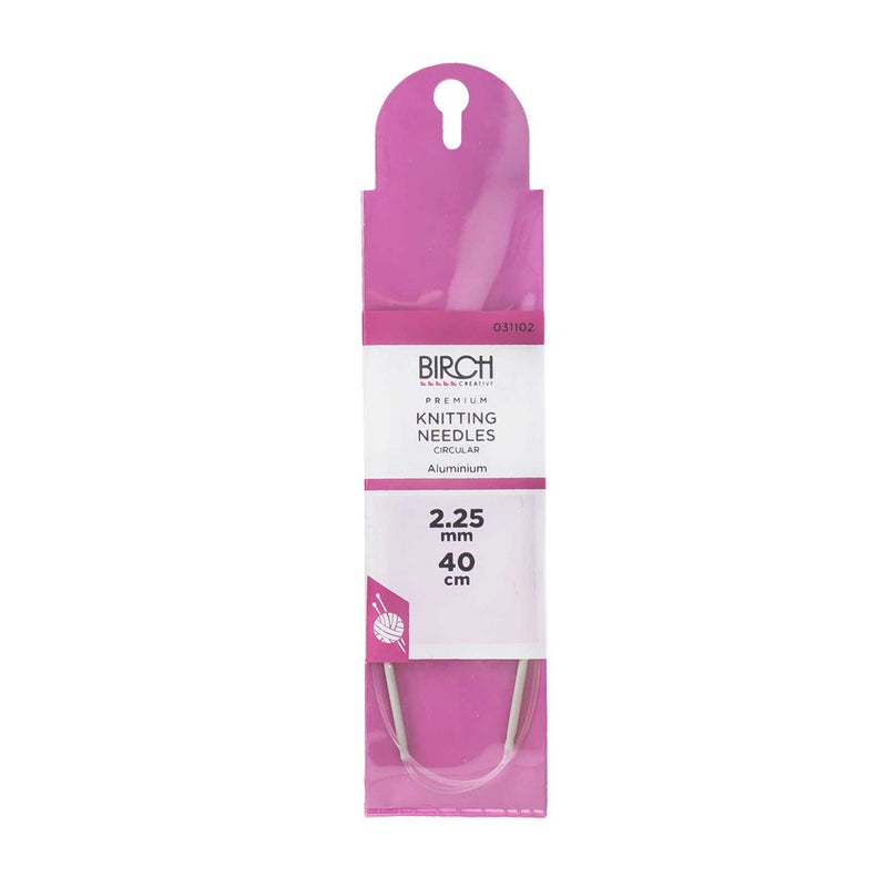 Load image into Gallery viewer, Birch Knitting Needle Circular Premium 40cm
