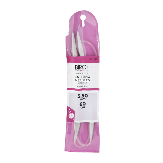 Birch Knitting Needle Circular Premium 60cm