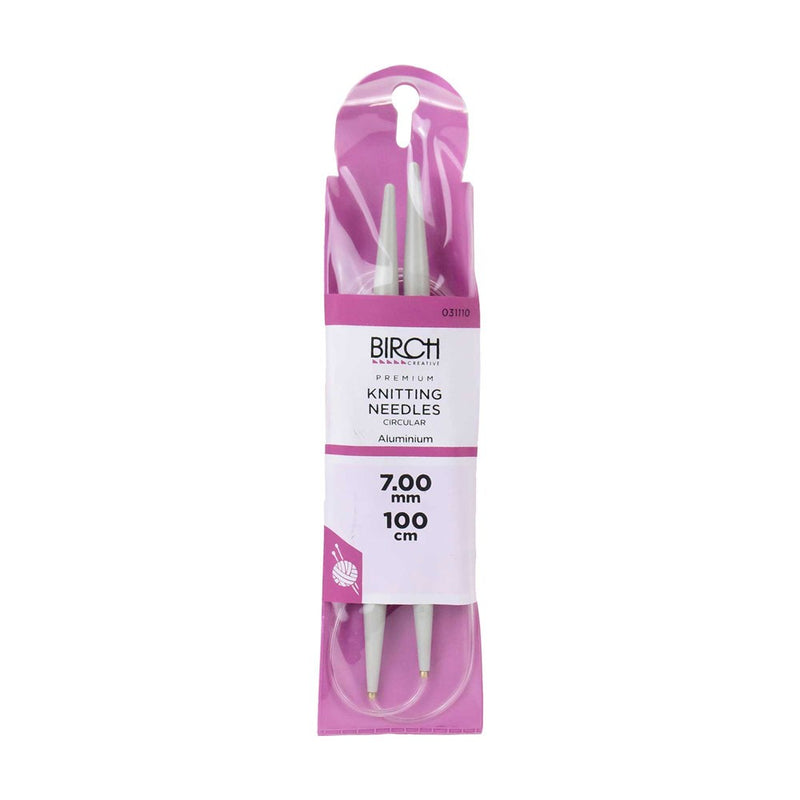 Load image into Gallery viewer, Birch Premium Circular Knitting Needle 100cm x 5.5mm
