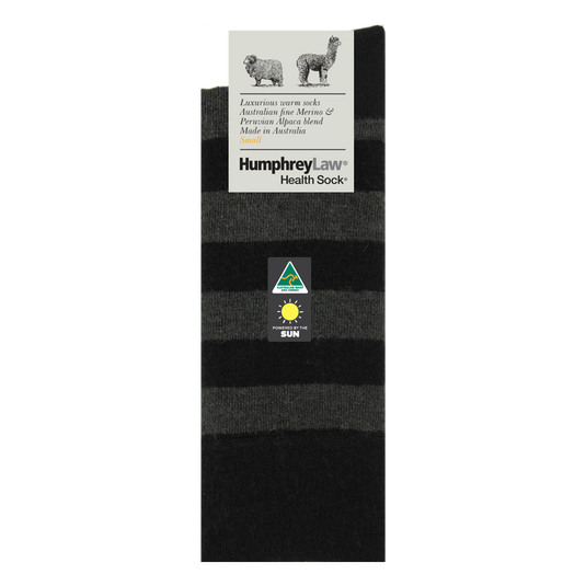 Humphrey Law Fine Merino/Baby Alpaca Blend Health Sock