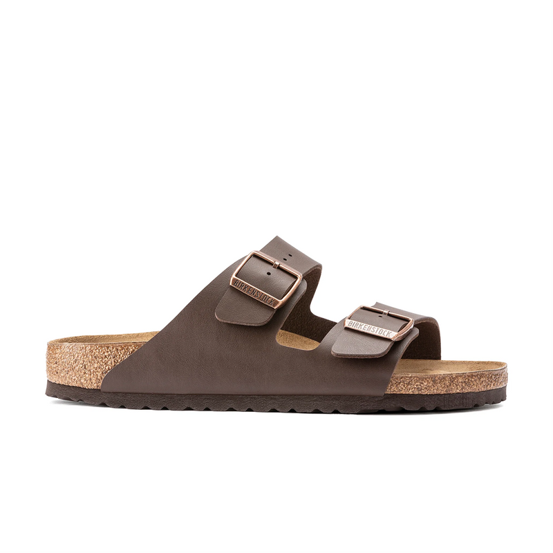 Load image into Gallery viewer, Birkenstock Arizona Dark Brown Birko-Flor
