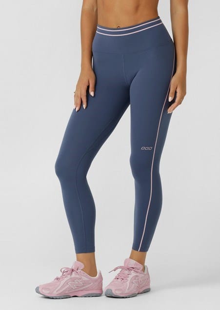 Lorna Jane Womens Advantage Ankle Biter Leggings - Ash Blue