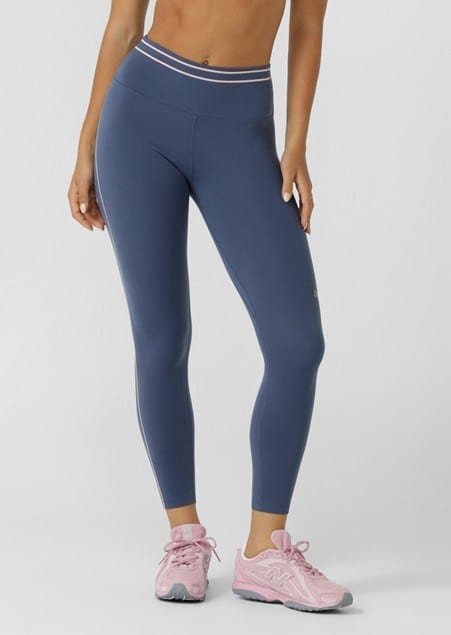 Load image into Gallery viewer, Lorna Jane Womens Advantage Ankle Biter Leggings - Ash Blue
