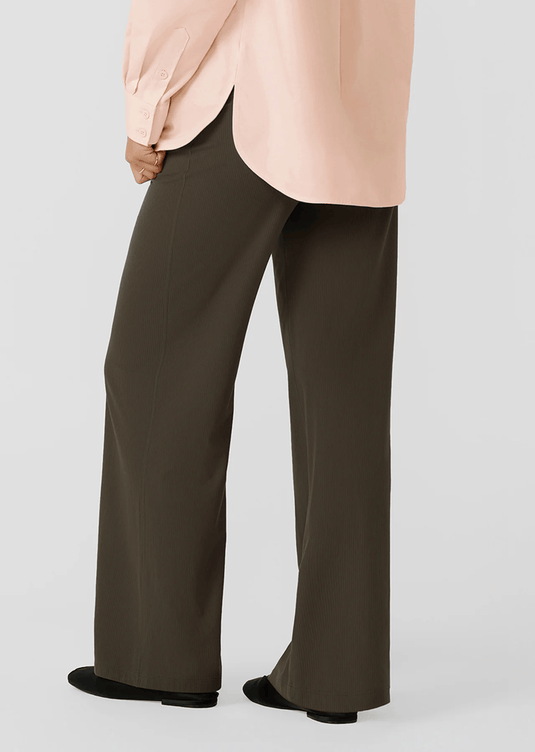 Lorna Jane Womens Ultra Plush Luxe Rib Wide Leg Pants