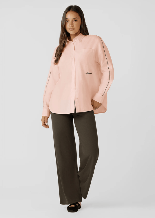Lorna Jane Womens Ultra Plush Luxe Rib Wide Leg Pants