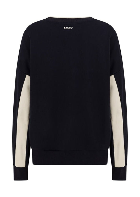 Lorna Jane Womens Heritage Sports Sweat - Midnight Blue