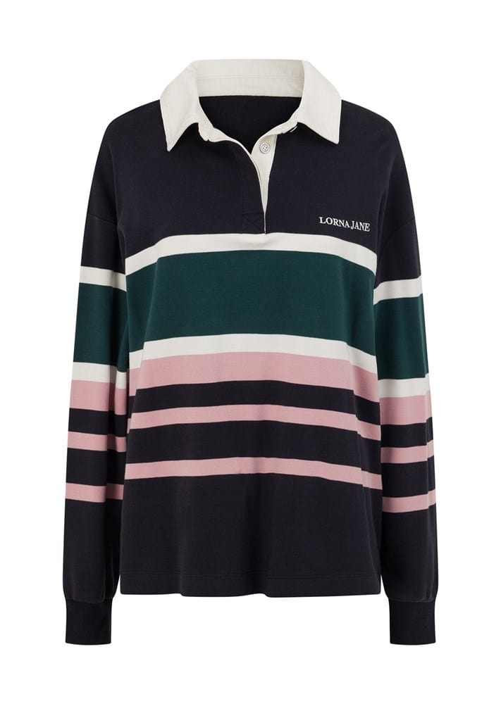 Load image into Gallery viewer, Lorna Jane Womens Offshore Heritage Polo - Heritage Stripe
